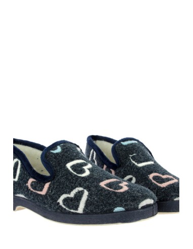 Doctor Cutillas Zapatilla de casa - Corazones