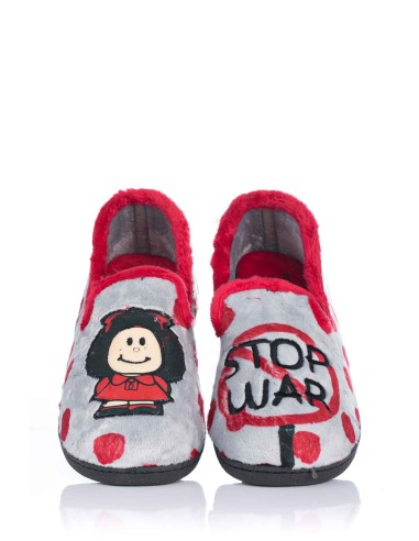 Zapatilla de casa Maffy  "Stop War"