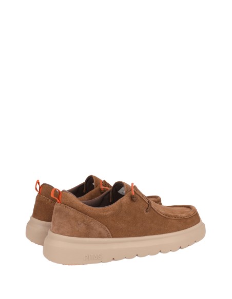 Mocasín hidrofugado de piel - Camel
