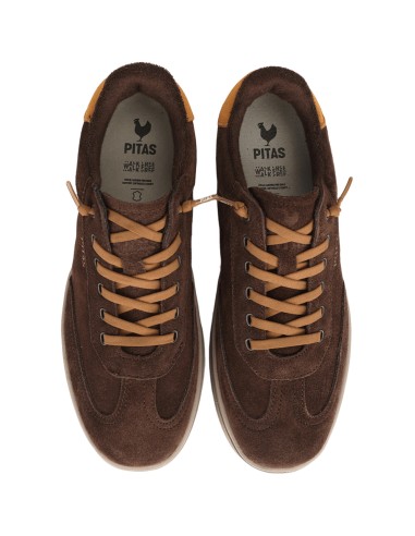 Sneaker en piel hidrofugado - Kos