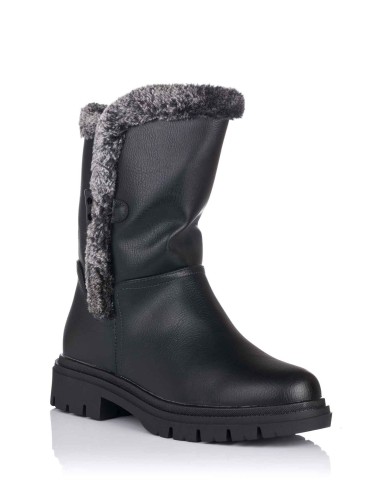 Comprar Bota con cuello de pelo | Club del Zapato