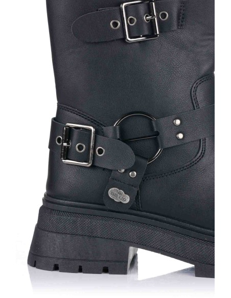 Comprar Bota motera con hebilla | Club del Zapato