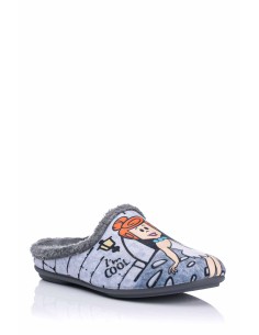 Vulca-bicha Zapatilla de casa - Betty y Vilma 2