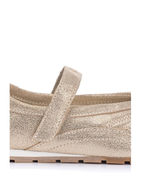 Merceditas sport en color metalizado - Aster | Victoria | Club del Zapato