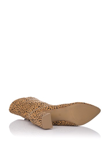 Calzados Buonarotti Bota con tacón - Leopardo