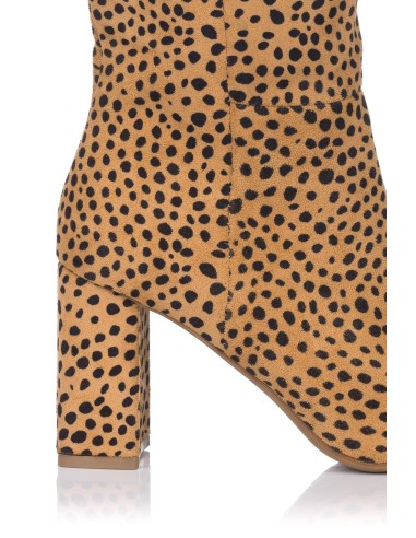 Calzados Buonarotti Bota con tacón - Leopardo