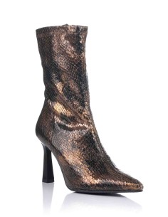 Comprar Bota con tacón  - Textura serpiente | Club del Zapato