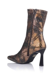 Comprar Bota con tacón  - Textura serpiente | Club del Zapato 2