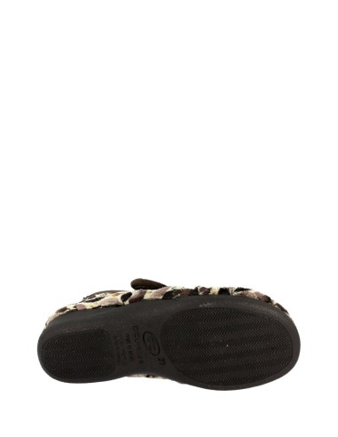 Doctor Cutillas Zapatilla de casa tipo bota - Hojas