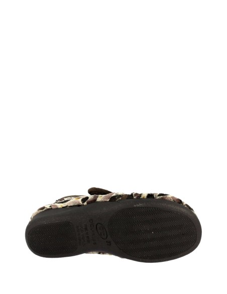 Doctor Cutillas Zapatilla de casa tipo bota - Hojas