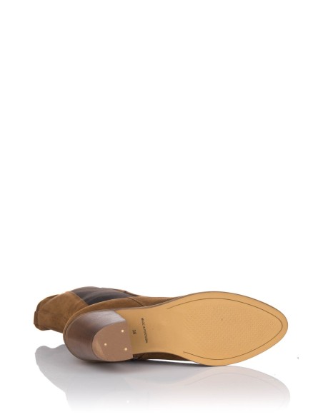 Janross Bota en piel de serraje