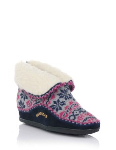 Nordikas Zapatilla de casa forrada en lana