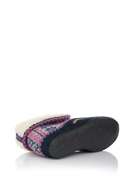 Zapatilla de casa forrada en lana | Club del Zapato