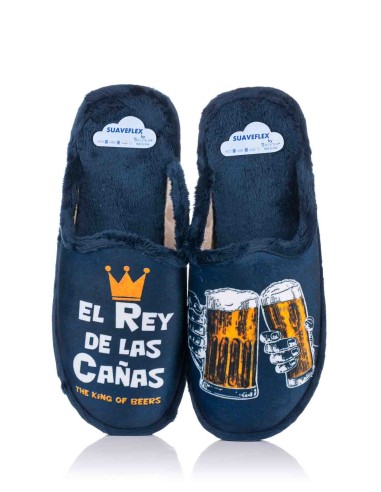 Comprar Zapatilla de casa - el rey de las cañas | Club del Zapato