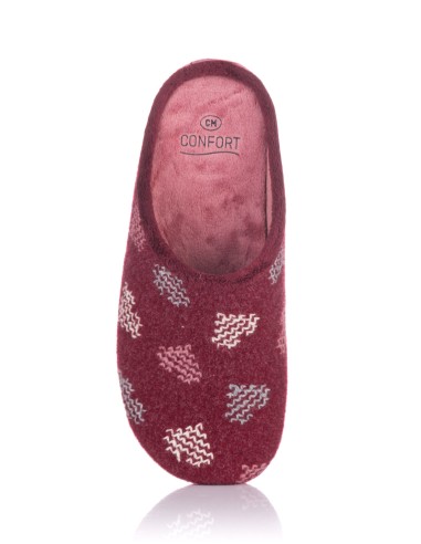 CM. Confort Zapatilla de casa - Corazones