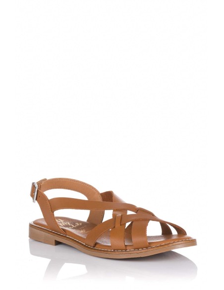 Comprar Sandalia de tiras en piel | Club del Zapato