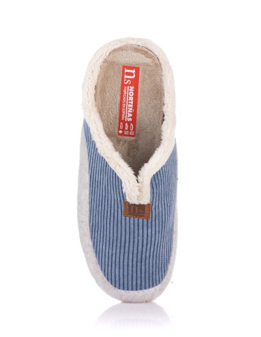 Zapatilla de casa - Pana | Club del Zapato