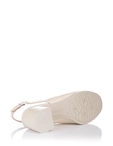 Comprar Sandalia con tacón - Piel charol | Club del Zapato