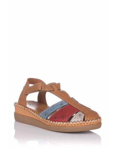 Comprar Sandalia con cuña - Piel | Club del Zapato