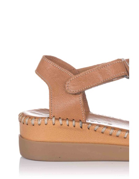 Comprar Sandalia con cuña - Piel | Club del Zapato