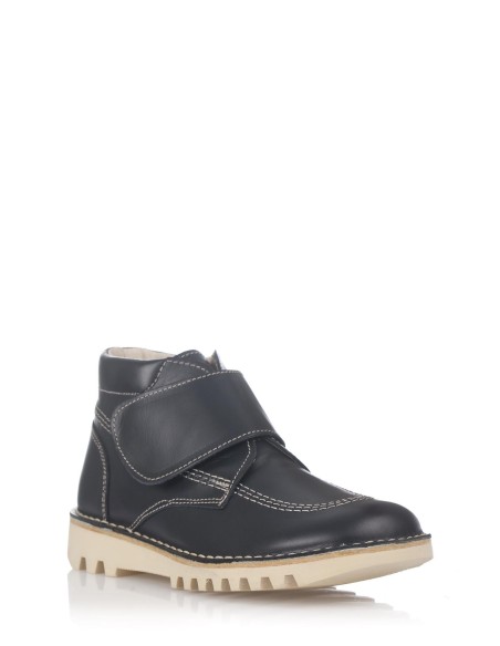 Comprar Bota de piel con velcro | Club del Zapato