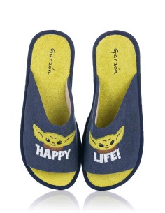 Comprar Zapatilla de casa especial parquet - Happy Life | Club del Zapato