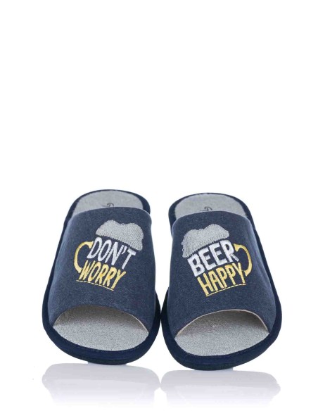 Comprar Zapatilla de casa especial parquet - Happy Beer | Club del Zapato