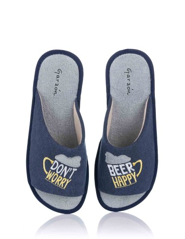 Comprar Zapatilla de casa especial parquet - Happy Beer | Club del Zapato