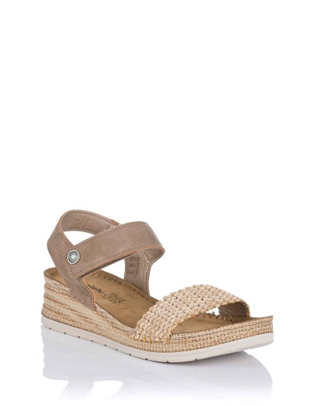 Comprar Sandalia con cuña - Piel | Club del Zapato