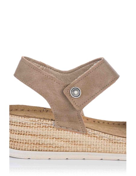 Comprar Sandalia con cuña - Piel | Club del Zapato