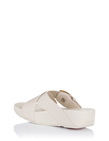 Comprar Sandalia con cuña Resin Buckle - Piel | Club del Zapato