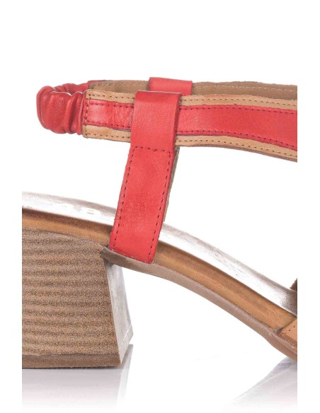 Comprar Sandalia con tacón - Piel | Club del Zapato
