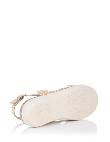 Pitillos Sandalia doble velcro - Piel