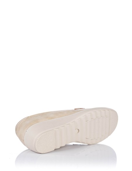 Amarpies Mocasín con cuña - Plantilla de memoria