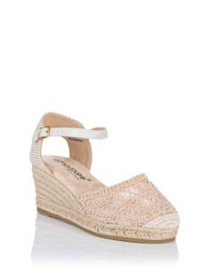 Comprar Sandalia con cuña de ganchillo - Esparto | Club del Zapato 2