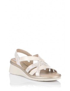 Comprar Sandalia cuña - Piel | Club del Zapato