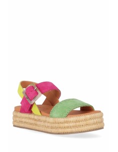 Comprar Sandalia con plataforma en piel - Ekos 01 | Club del Zapato