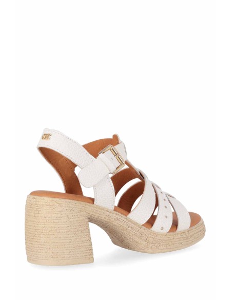 Comprar Sandalia con tacón en piel - Violin 01 | Club del Zapato