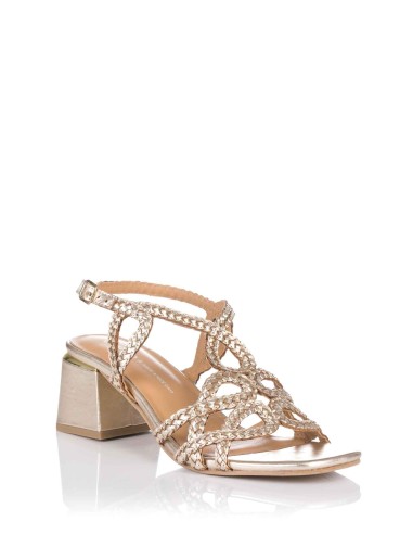 Gioseppo Crescent sandalia con tacón - Piel