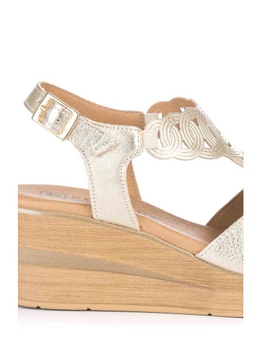 Comprar Sandalia cuña - Piel | Club del Zapato