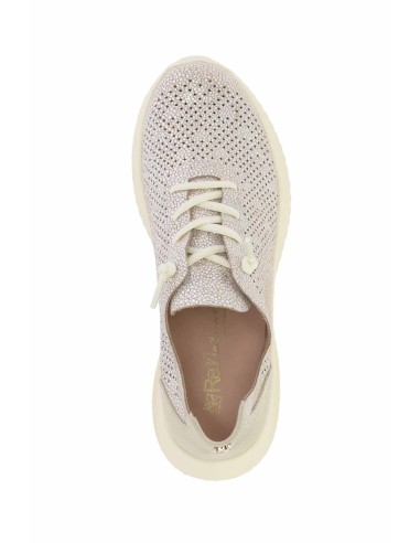 Comprar Deportivo dorado de piel - Naranjo 03 | Club del Zapato