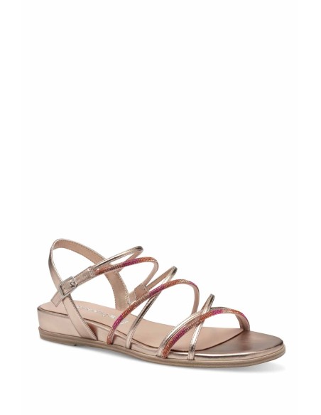 Comprar Sandalia de tiras con cuña - Fiesta | Club del Zapato