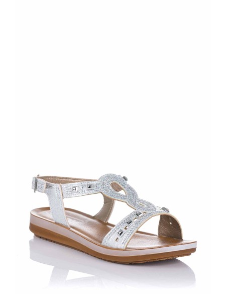 Inblu Sandalia con brillantes