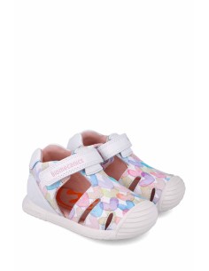 Comprar Sandalia de piel - Corazones | Club del Zapato