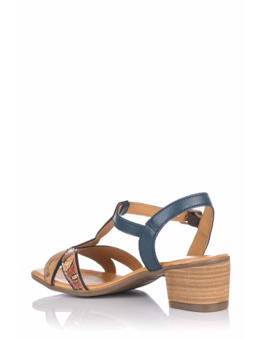 Comprar Sandalia tacón - Piel | Club del Zapato