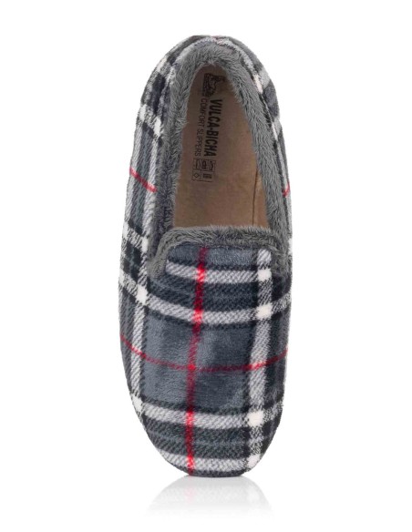 Chinelo de casa - Xadrez | Vulca-bicha | Club del Zapato