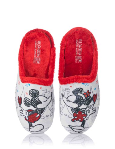 Chinelo de casa - Mickey e Minnie | Vulca-bicha | Club del Zapato