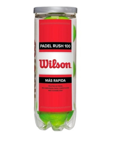 Pote de 3 Bolas de Padel | Wilson | Club del Zapato