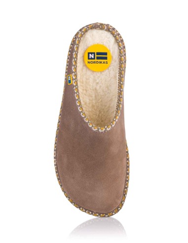 Chinelo de casa forrado - Pele | Nordikas | Club del Zapato