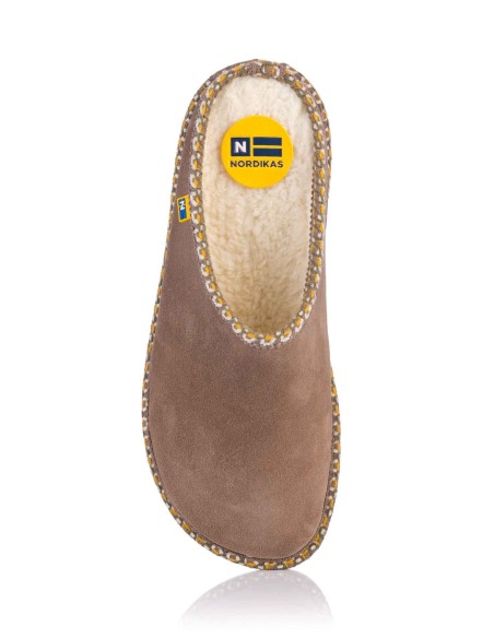 Chinelo de casa forrado - Pele | Nordikas | Club del Zapato